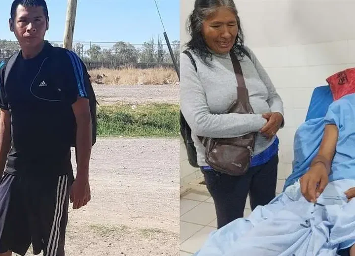 La víctima permanece internado en Cobija. Foto El Clarin